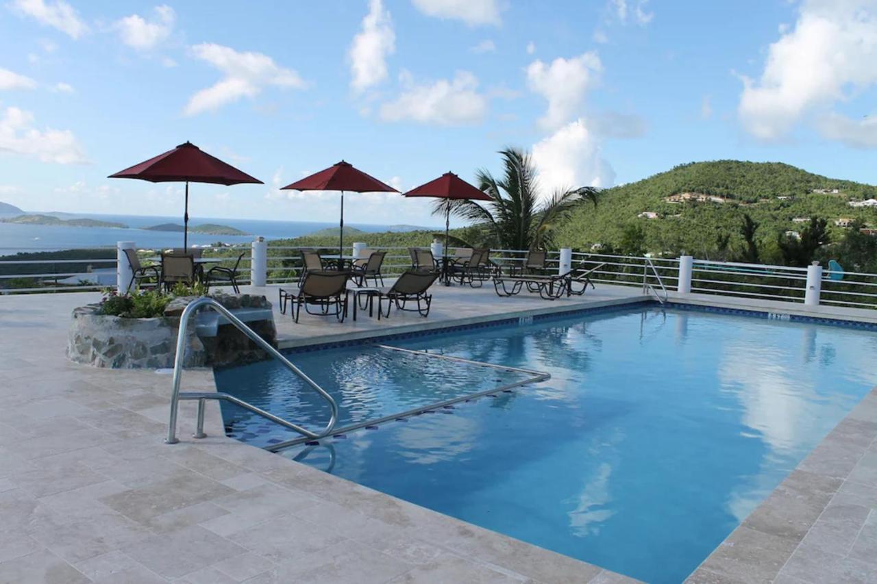 Serene Cruz Bay Villa Sep Mstr Kg Suite Stunning Sunsets Exterior foto